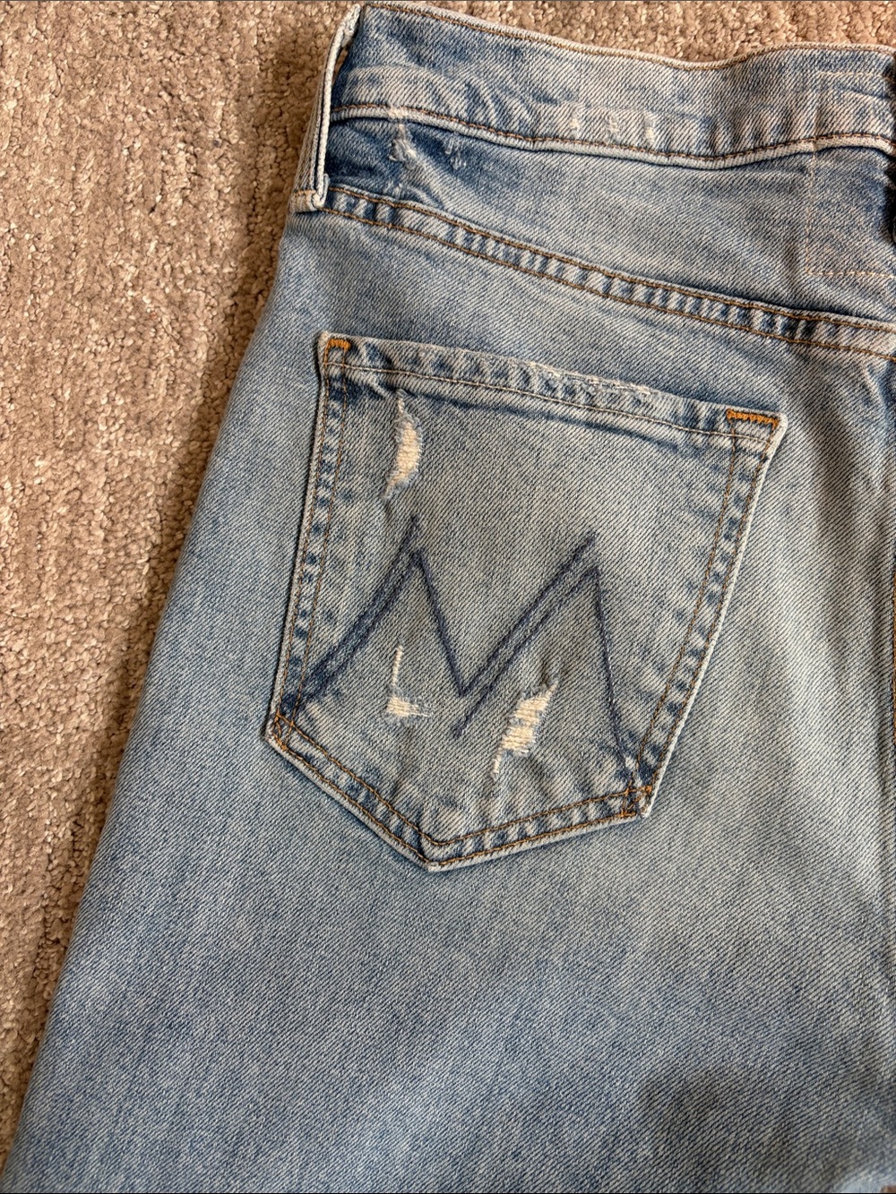 MOTHER Denim Tomcat - True Confessions Wash - 29 - Picture 15 of 16